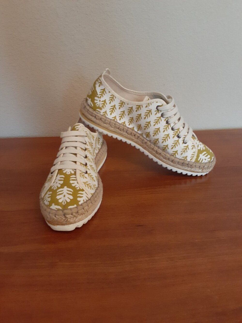 Anthropolgie x SZ Blockprint Daphne Espadrille Sneaker
